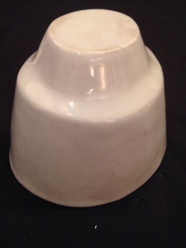 Antique Jelly Mould Ceramic Large Autumn Floral Classic kitchenalia (1699)