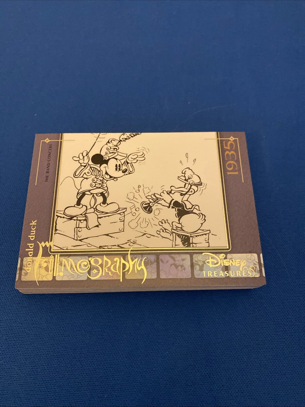 Upper Deck 2003 Disney Treasures Donald Duck filmography x21 Trading Cards (5757