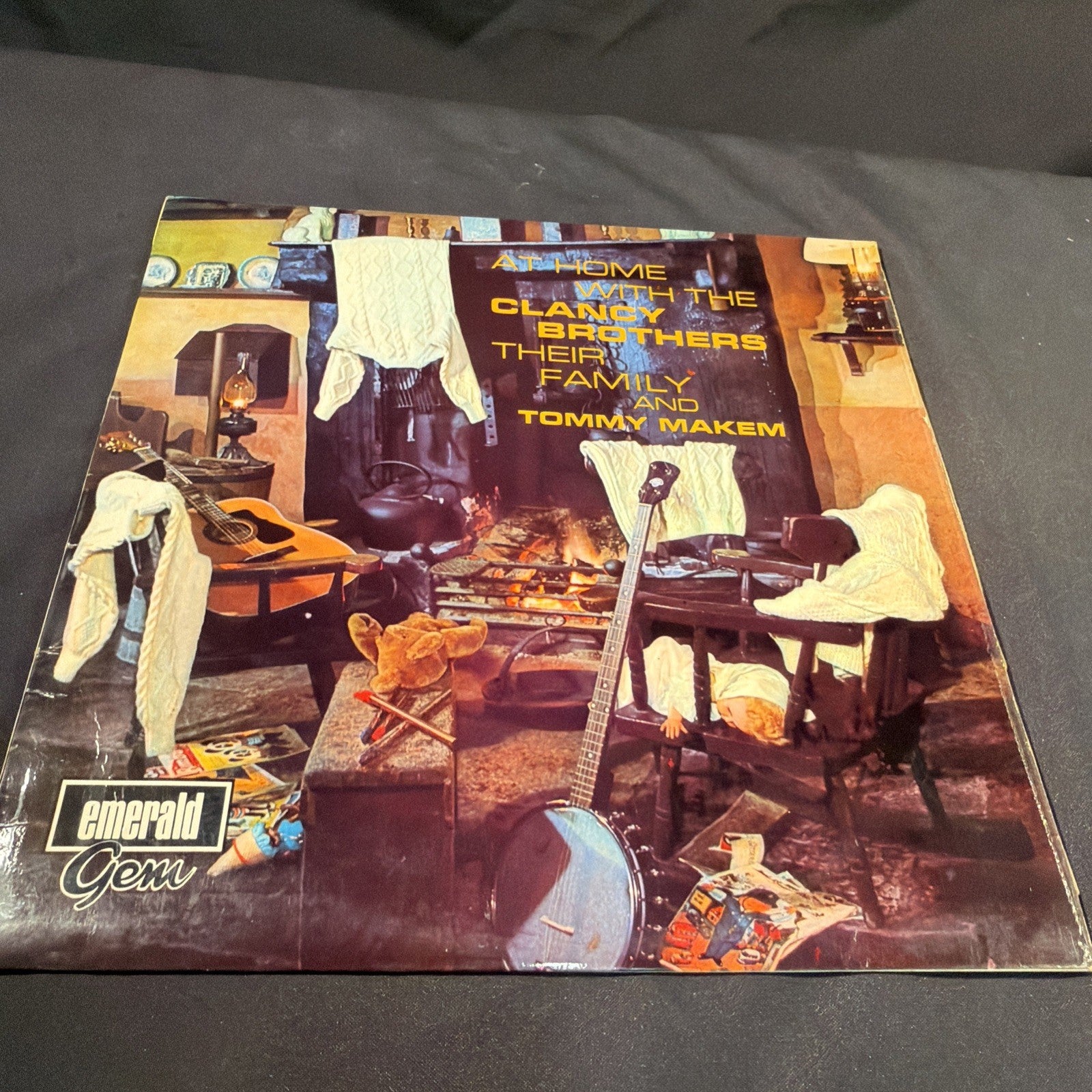 VINYL RECORD - The Clancy Brothers At Home & their family & Tommy Makem (1423)
