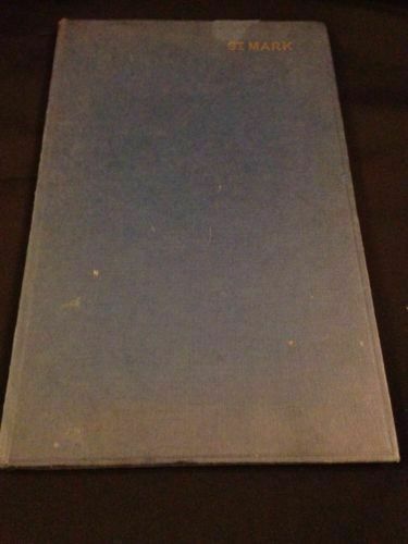 Book - The Gospel According to St. Mark - Eyre & Spottiswoode  1930? (1370)