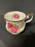 Rosina China Co. Ltd Queens Roses fine Bone China England - CUP - (5838)