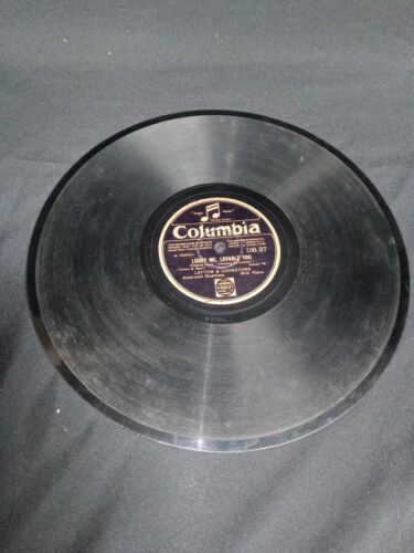 Columbia 78 RPM 10" Record - DB37 Layton & Johnson Happy Days Lucky Me (6970)