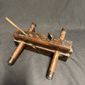Antique British Wooden Plough Plane 9.5" - (1943)