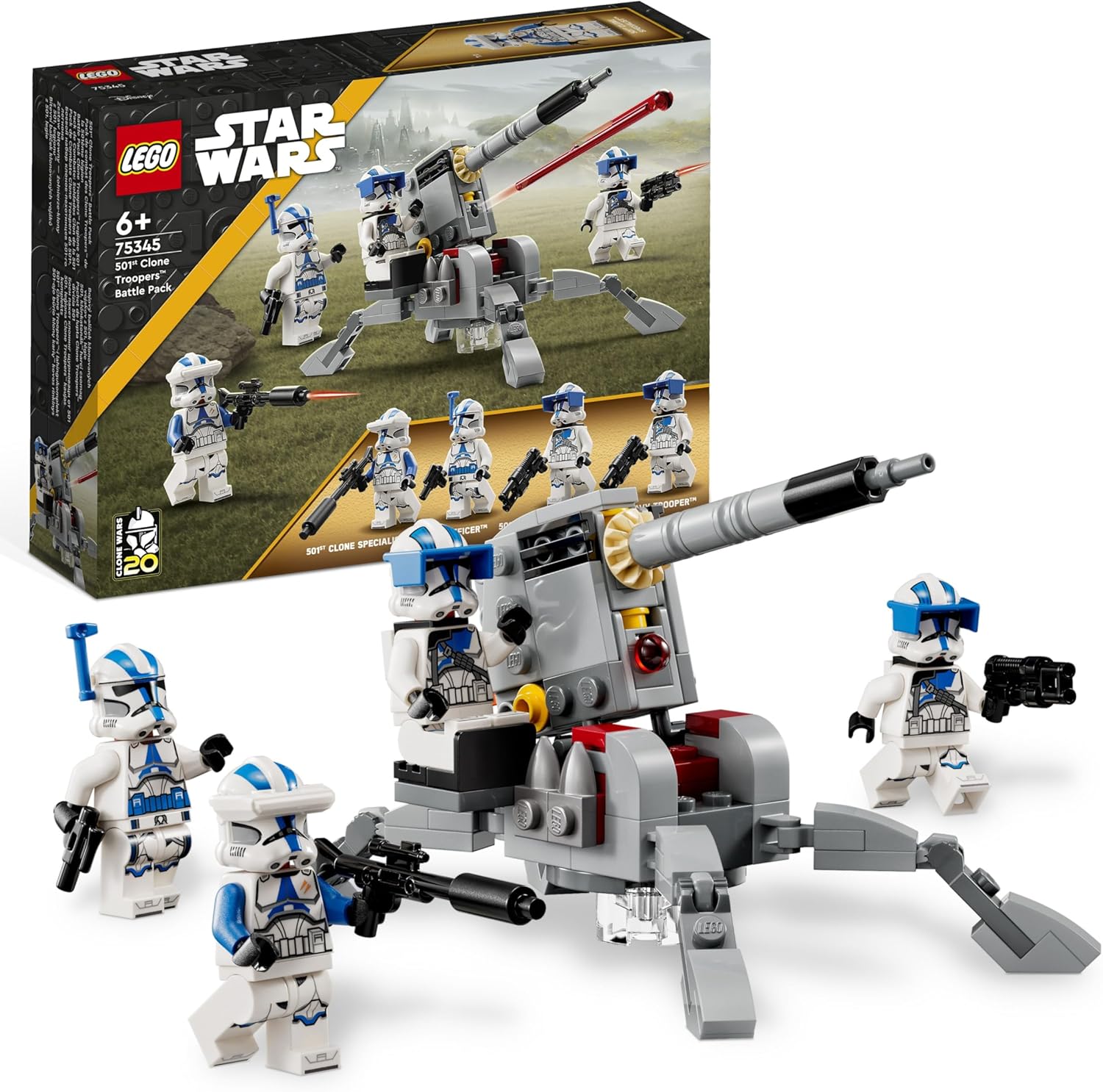 LEGO Star Wars - 501st Clone Troopers Battle Pack - 75345