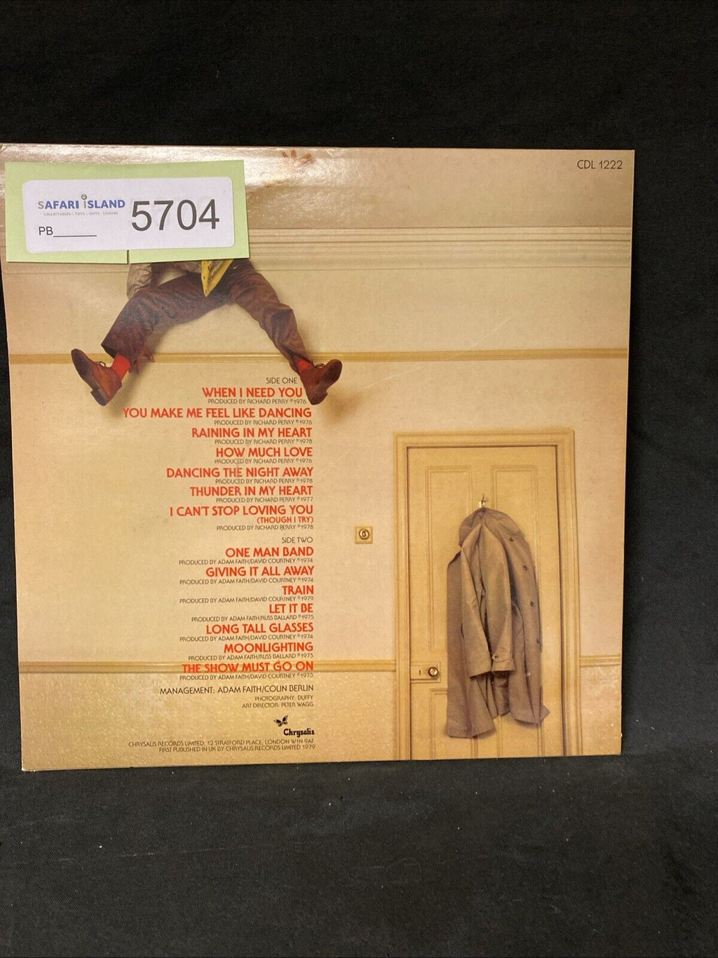 VINYL RECORD - The Very Best of Leo Sayer - 1979 Excellent Cond CDL1222 -(5704)