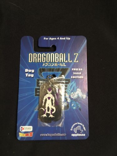 Dragonball Z Dog Tag and chain - FRIEZA - Brand new on card rare item - (6141)