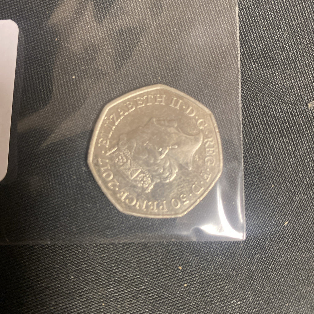 Mr Jeremy Fisher - Elizabeth 2nd 2017 50 pence 50p Coin - (1402)