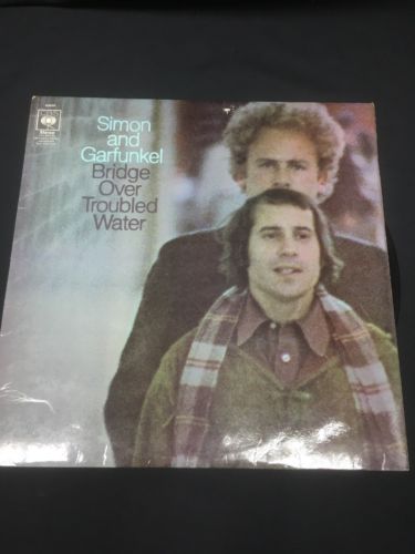 Simon and Garfunkel Bridge over troubled water laminated orange label CBS (6645