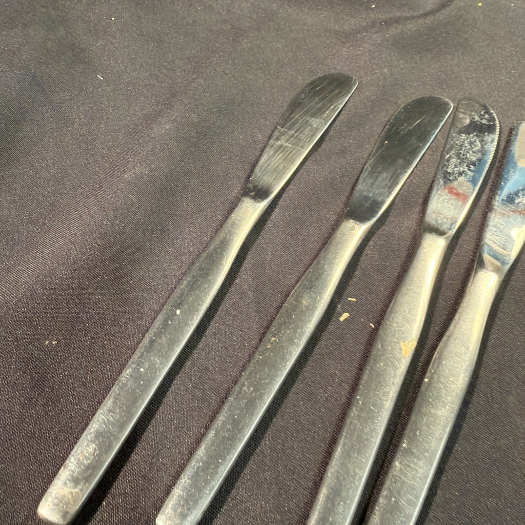 Vintage Viners Profile Korea Cutlery Dinner Knives x 6 - (2030)