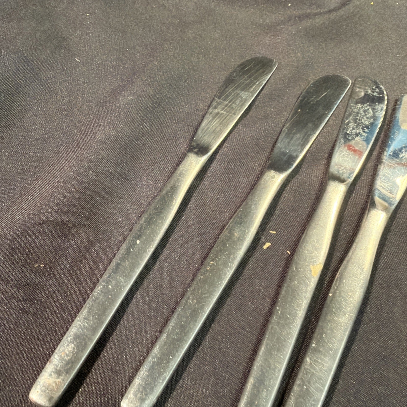 Vintage Viners Profile Korea Cutlery Dinner Knives x 6 - (2030)