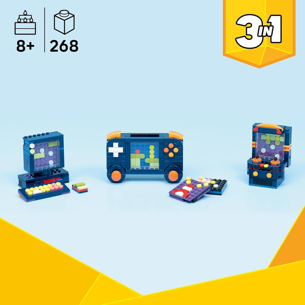 LEGO Creator 3 in 1 - Retro Gaming Console - Computor / Arcade - 31380