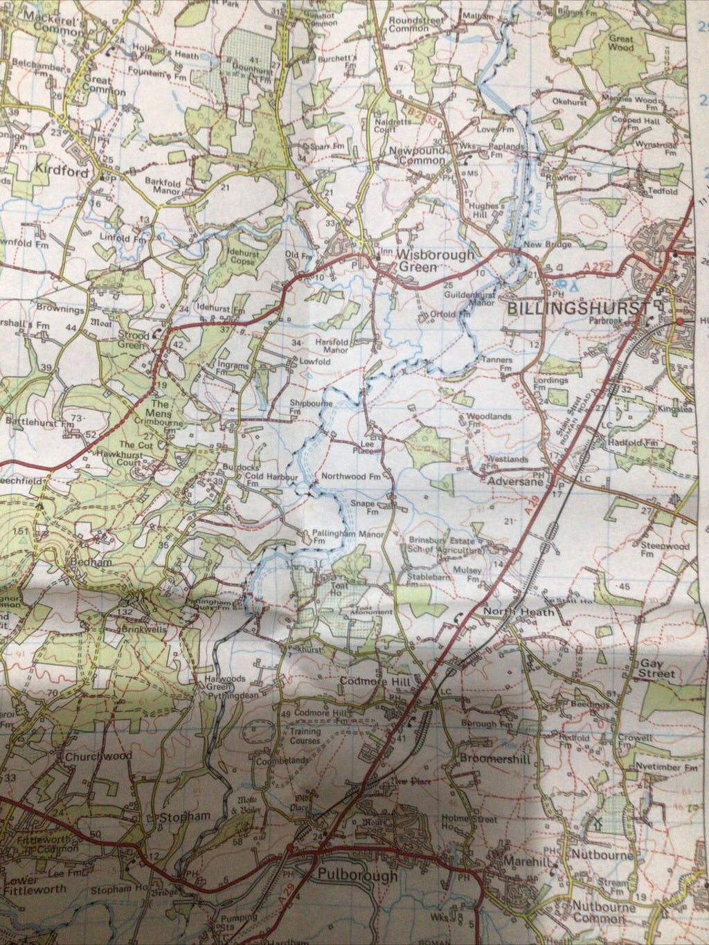 MAP - Ordnance Survey 1:50 2nd Series 1980 -Chichester & The Downs #197 (8672)