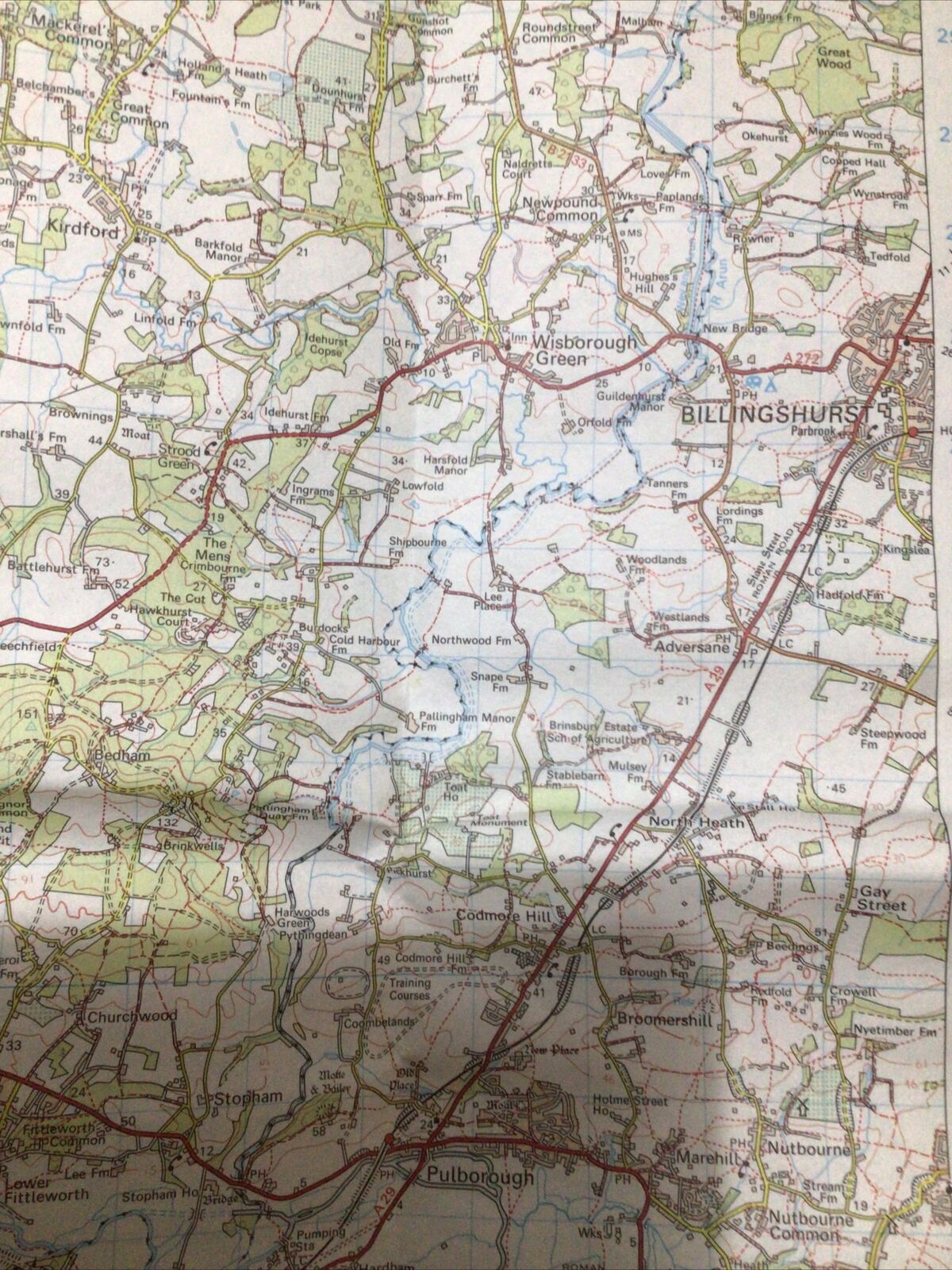MAP - Ordnance Survey 1:50 2nd Series 1980 -Chichester & The Downs #197 (8672)