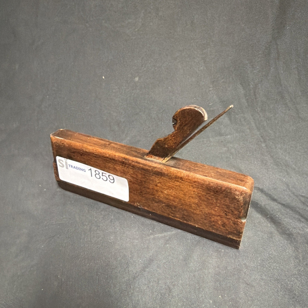 Antique British Wooden Moulding Plane 9.5" J Graham? - (1859)
