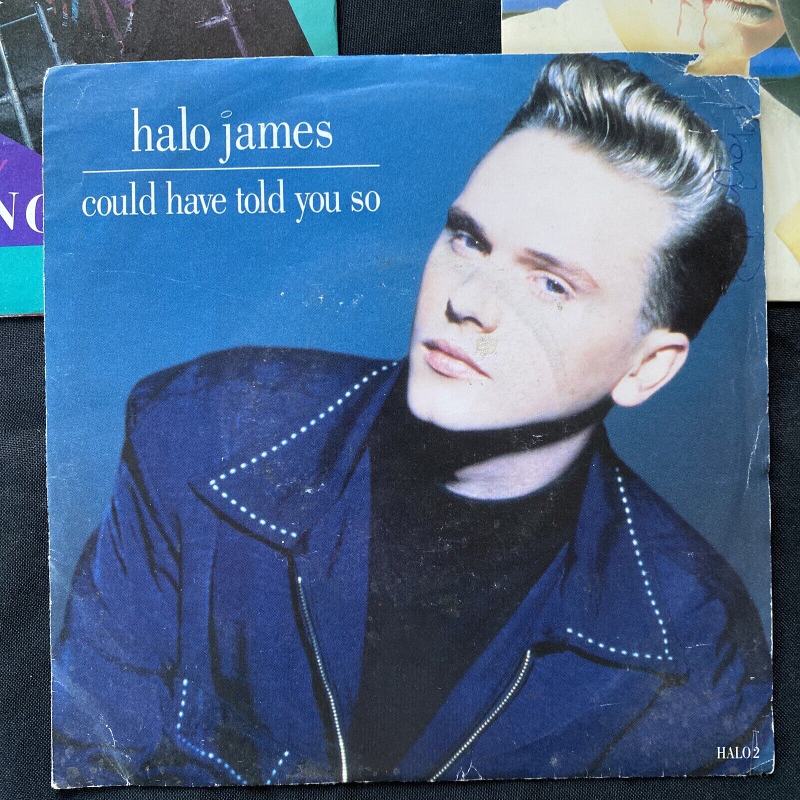 Vinyl Records 7" Singles 5 x 1980's Gary Numan, Halo James, H2O, Etc - (9463)