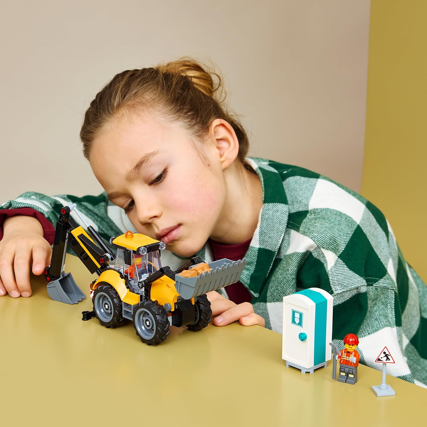 LEGO City Great Vehicles - Yellow Backhoe Loader - 60480