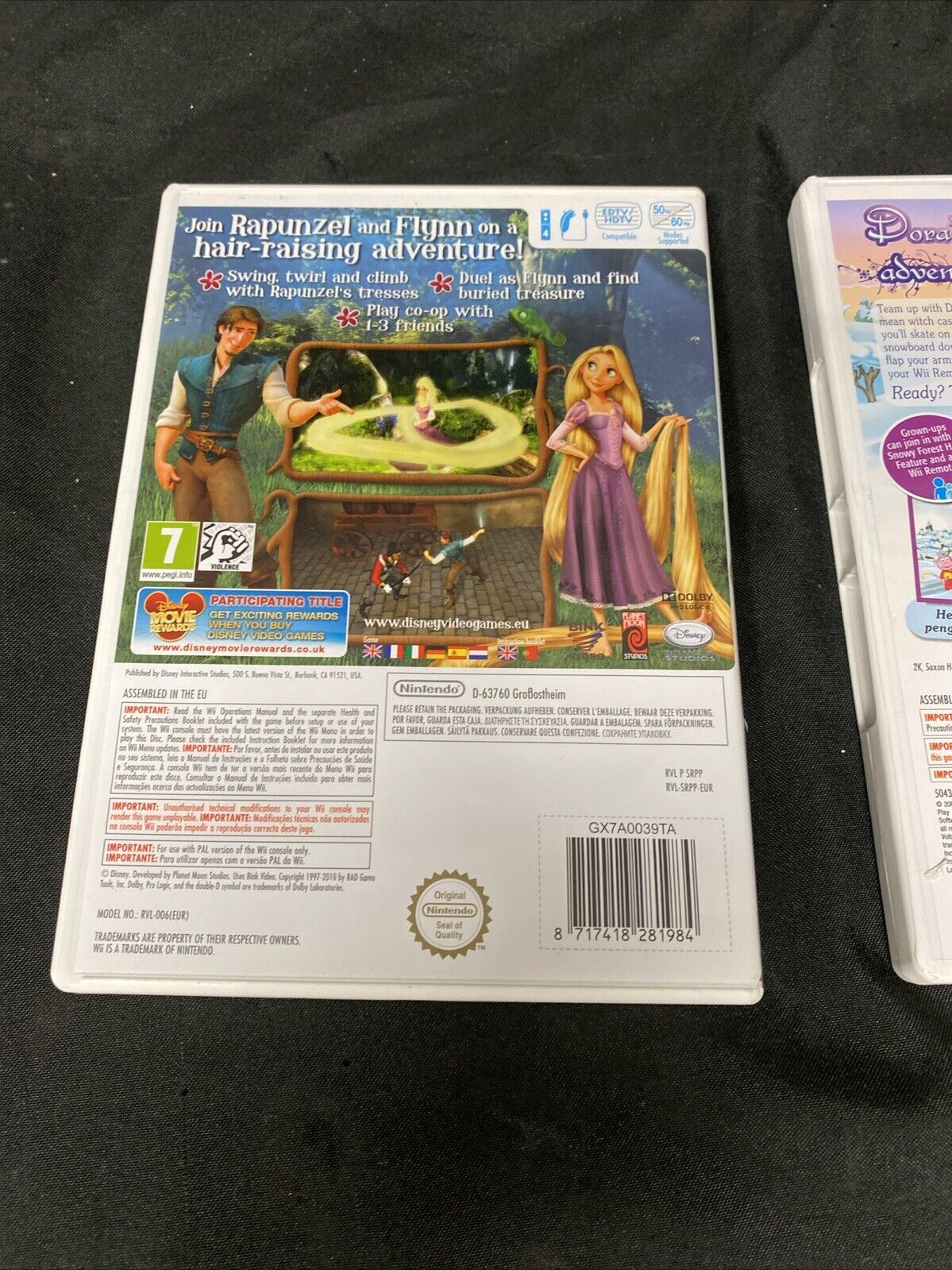 Nintendo WII Bundle 3 Games Inc Disney Tangled and more - (5561)