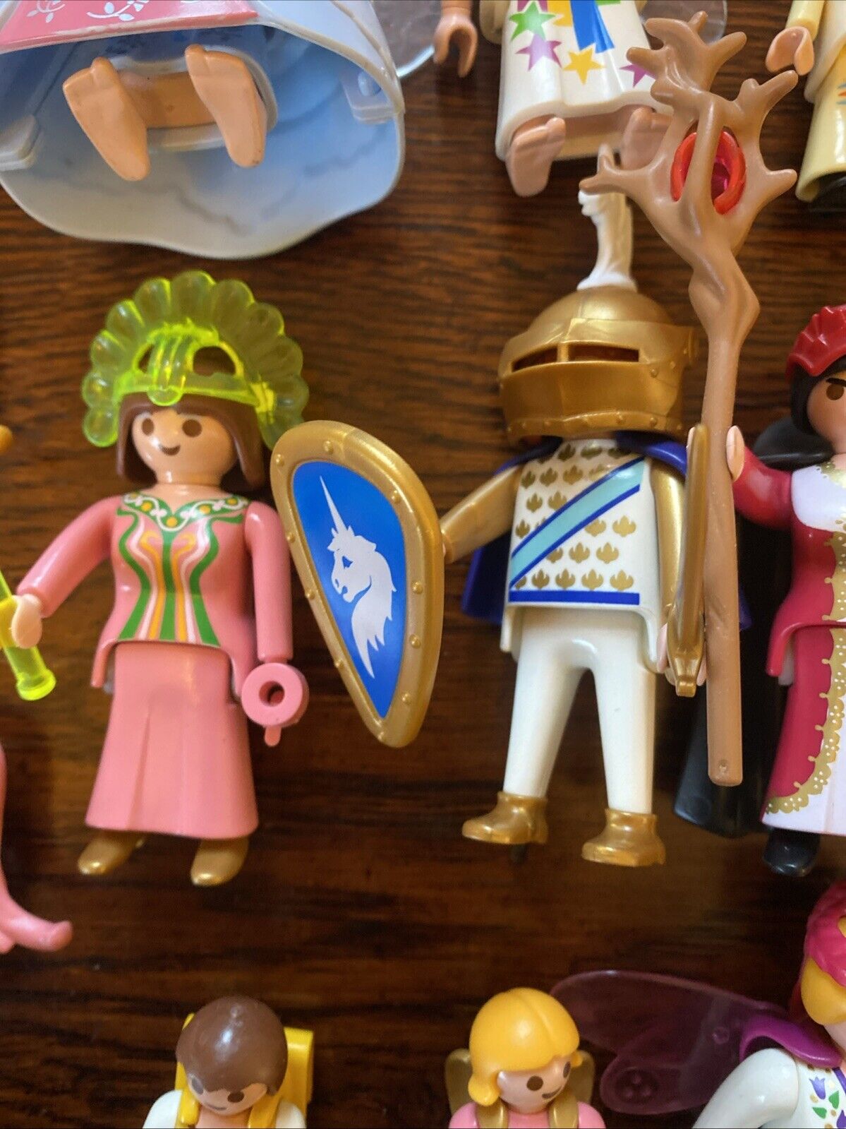 Playmobil Vintage Fairies Evil Queen Good King & Queen 15 figs  -(5868)