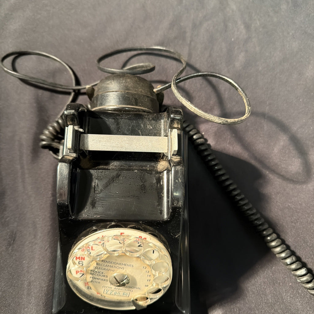 Ericsson French P.T.T 331-1 1946 Bakelite Rotary Dial Telephone - (2009)