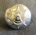 FIRE BRIGADE Vintage Tunic Button - EASTERN REGION Helmet on Star 25mm  (7605