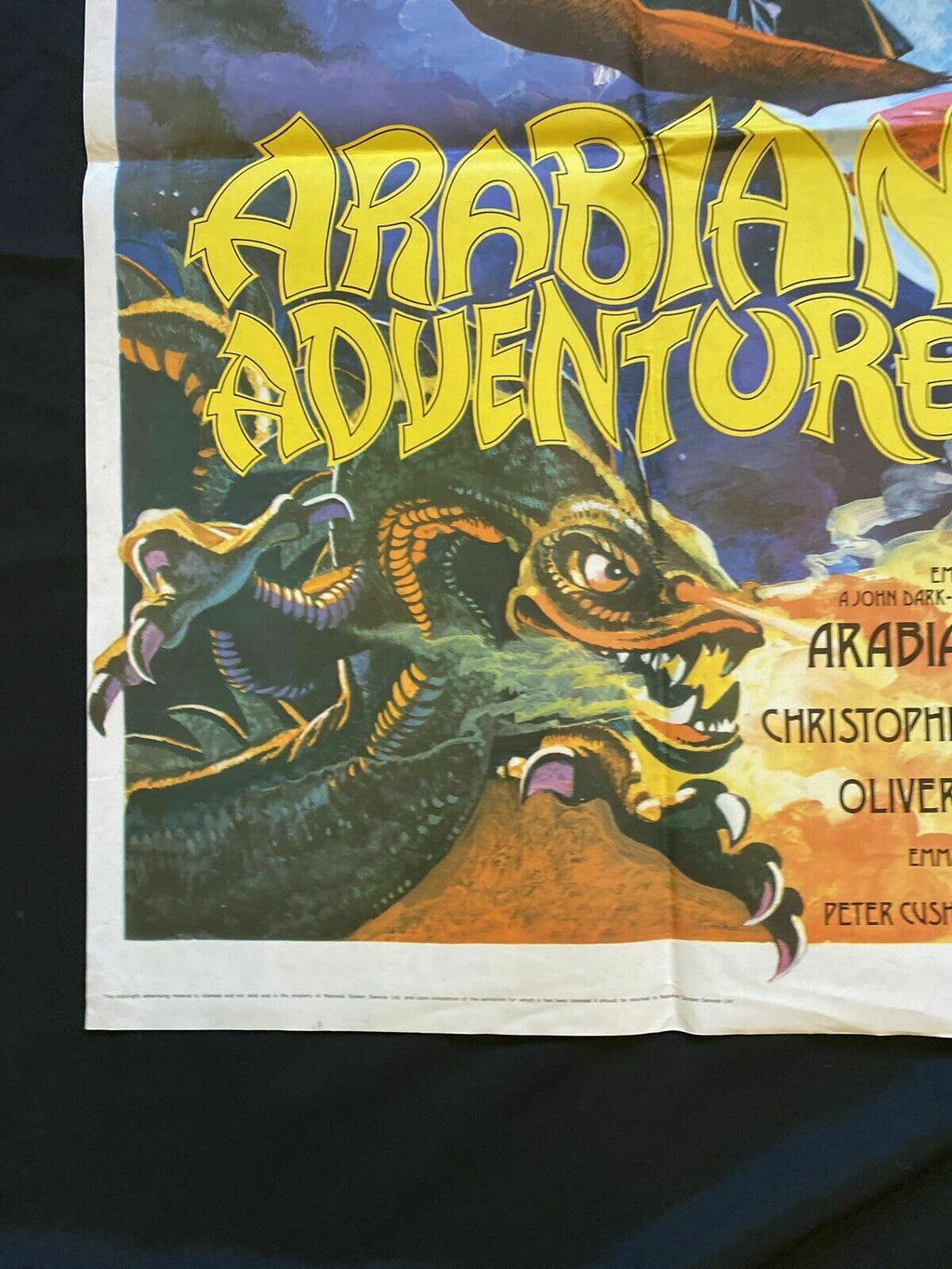 ORIGINAL UK QUAD POSTER - Arabian Adventures - 1979 30" x 40" - (6542)