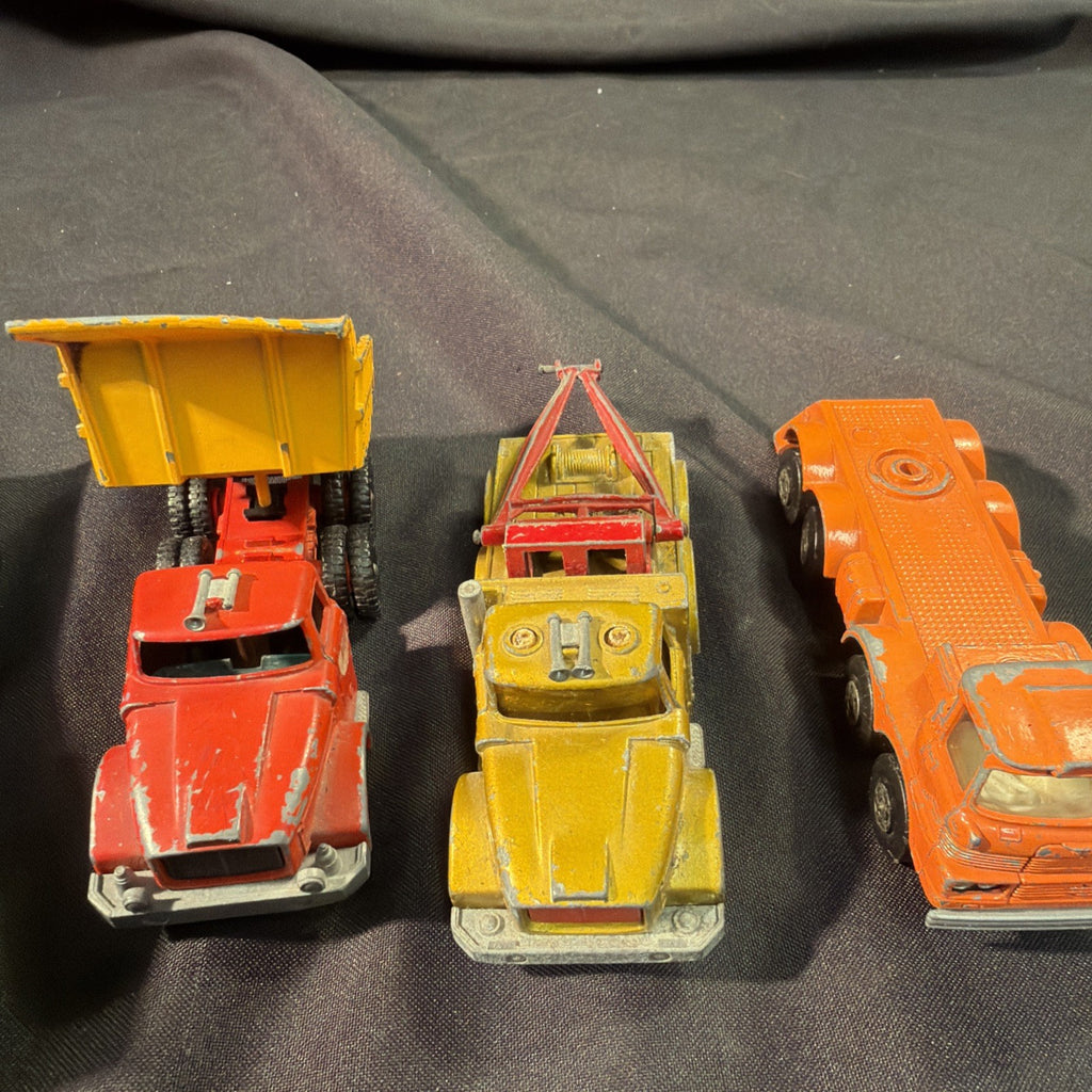 Matchbox Lesney Super Kings 1971-1973 Trucks x 6 inc Texaco Scammell Daf  - (2046)