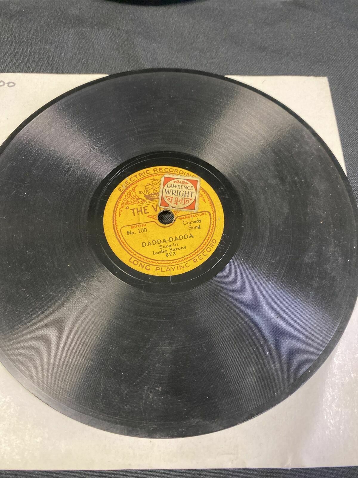 THE VICTORY SHIP - 5.5" Shellac Records Victory Military Band x 4  -  (7690)