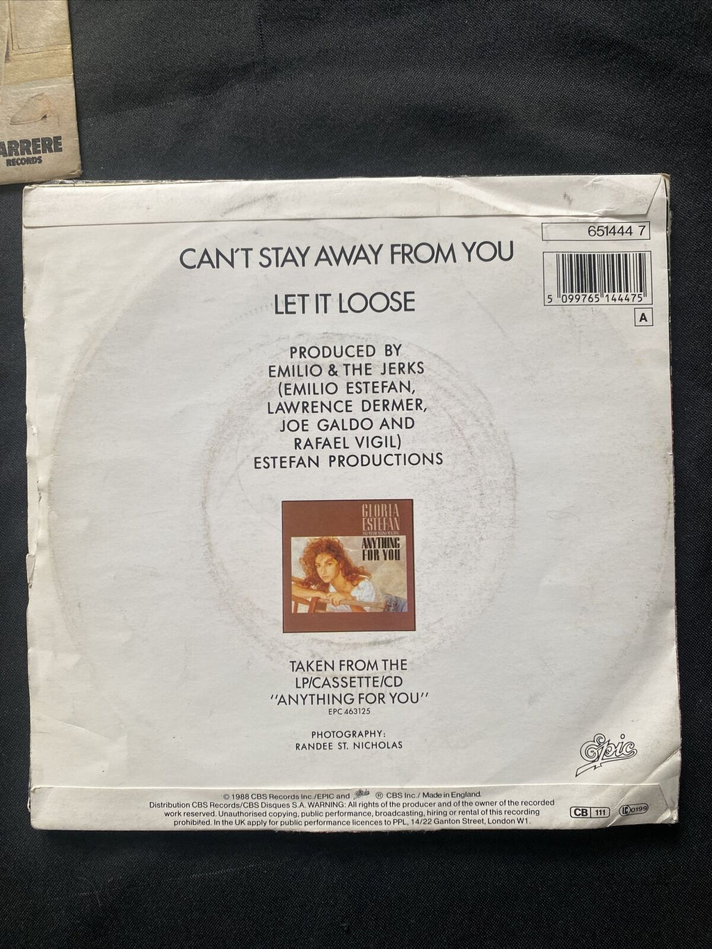 Vinyl Records 7" Singles 5 x 1980's Foreigner, Gerard Kenny, Gaynor Etc -9452