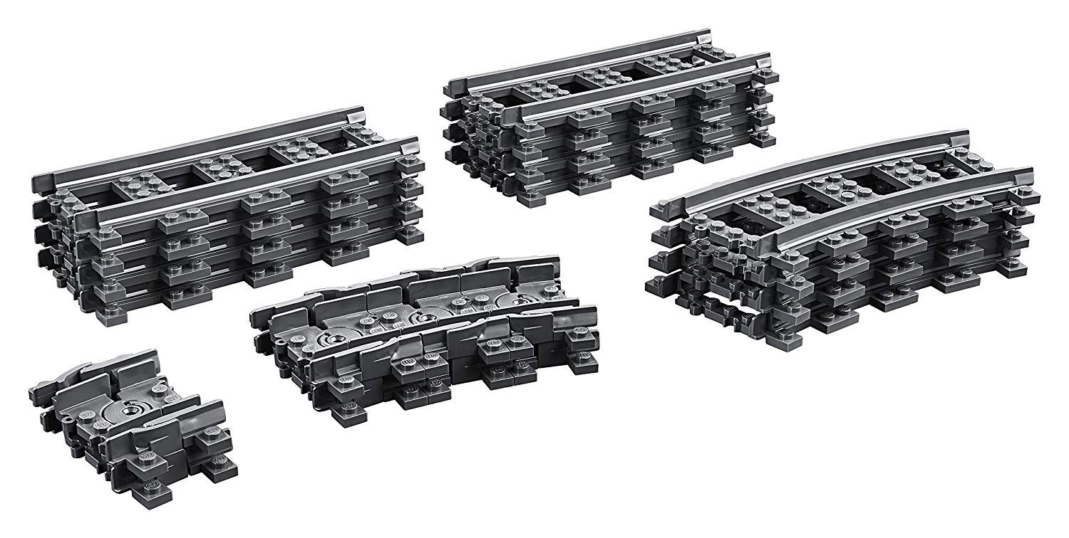 LEGO City - Train Tracks Straight and Curve - 60205