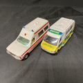 Husky Ambulance & Corgi Bonna 2500 Zurich Ambulance 80's - (1414)