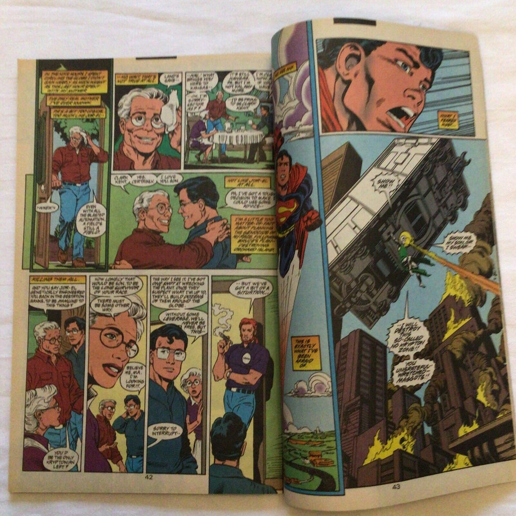 COMIC - DC Comics SUPERMAN The Man of Steel  ANNUAL 1994 - New York (8878)