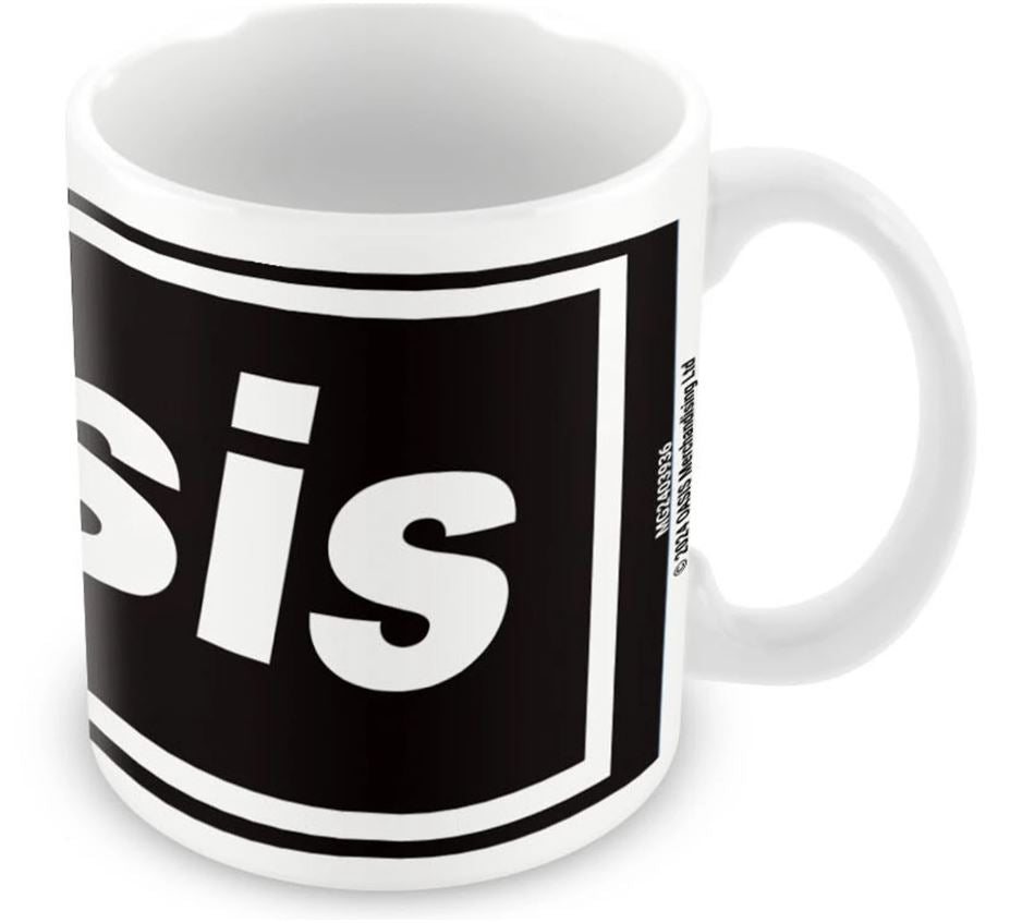 MUG Boxed Ceramic - MUSIC - Oasis, Logo