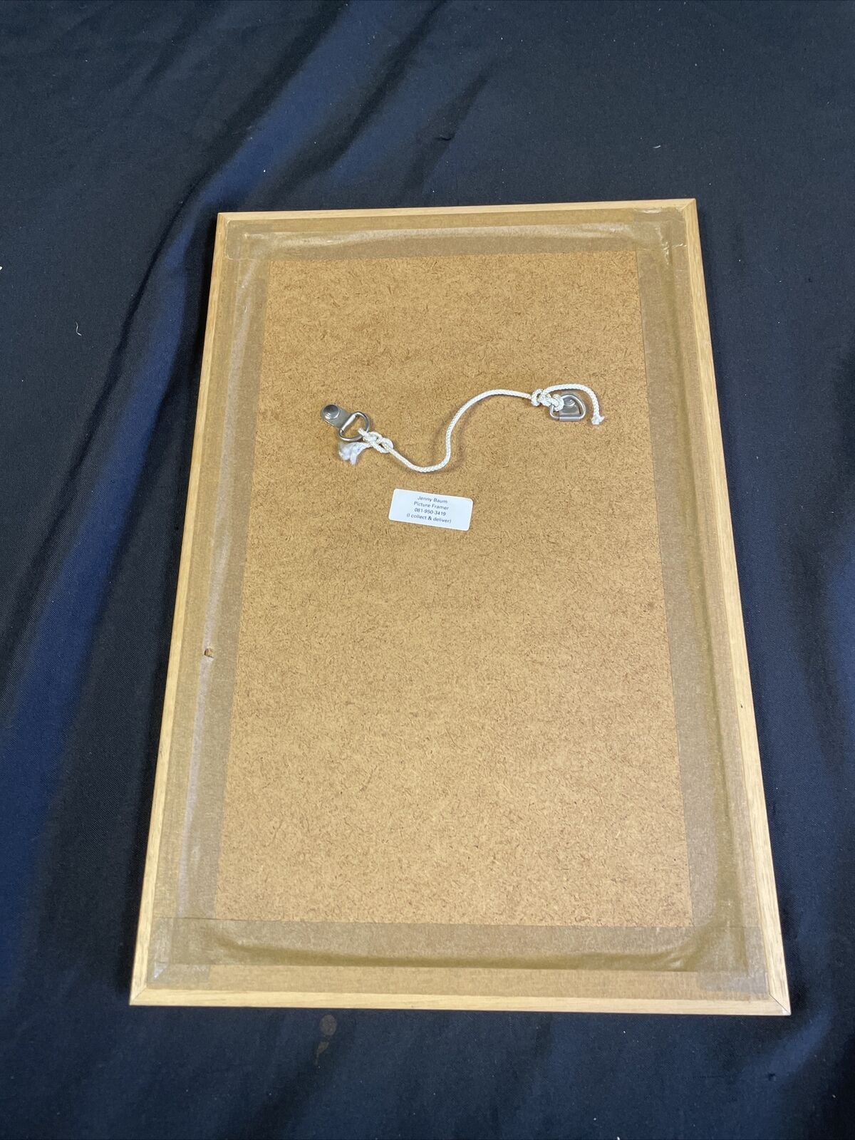 Vintage signed watercolour 1993 framed and matted European - (8150)