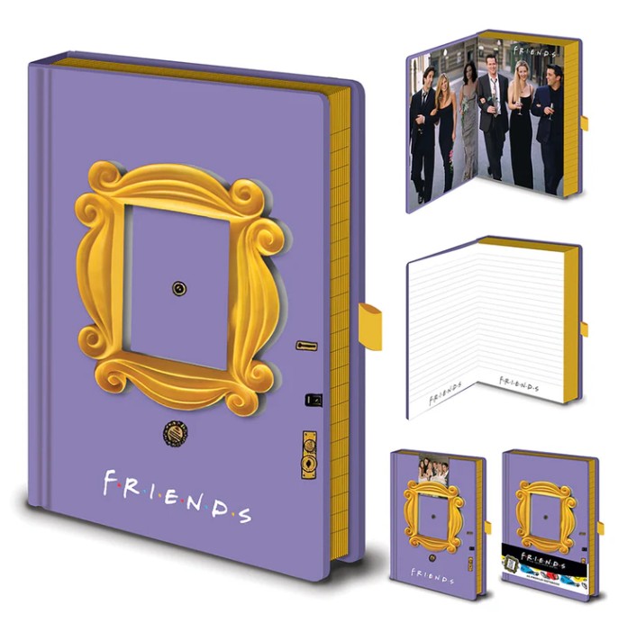 Premium Notebook - Friends (Frame) A5 Lined