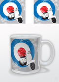 MUG Boxed Ceramic - MOD - Scooter & Target