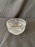Thomas Webb Thos. Webb Signed Crystal Footed Bowl 1970's 87mm Diam -(5462)
