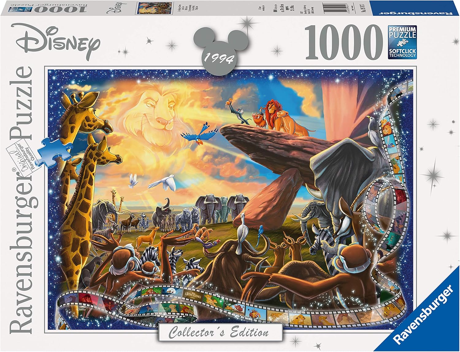 Ravensburger Disney Puzzle 1000 piece The Lion King 