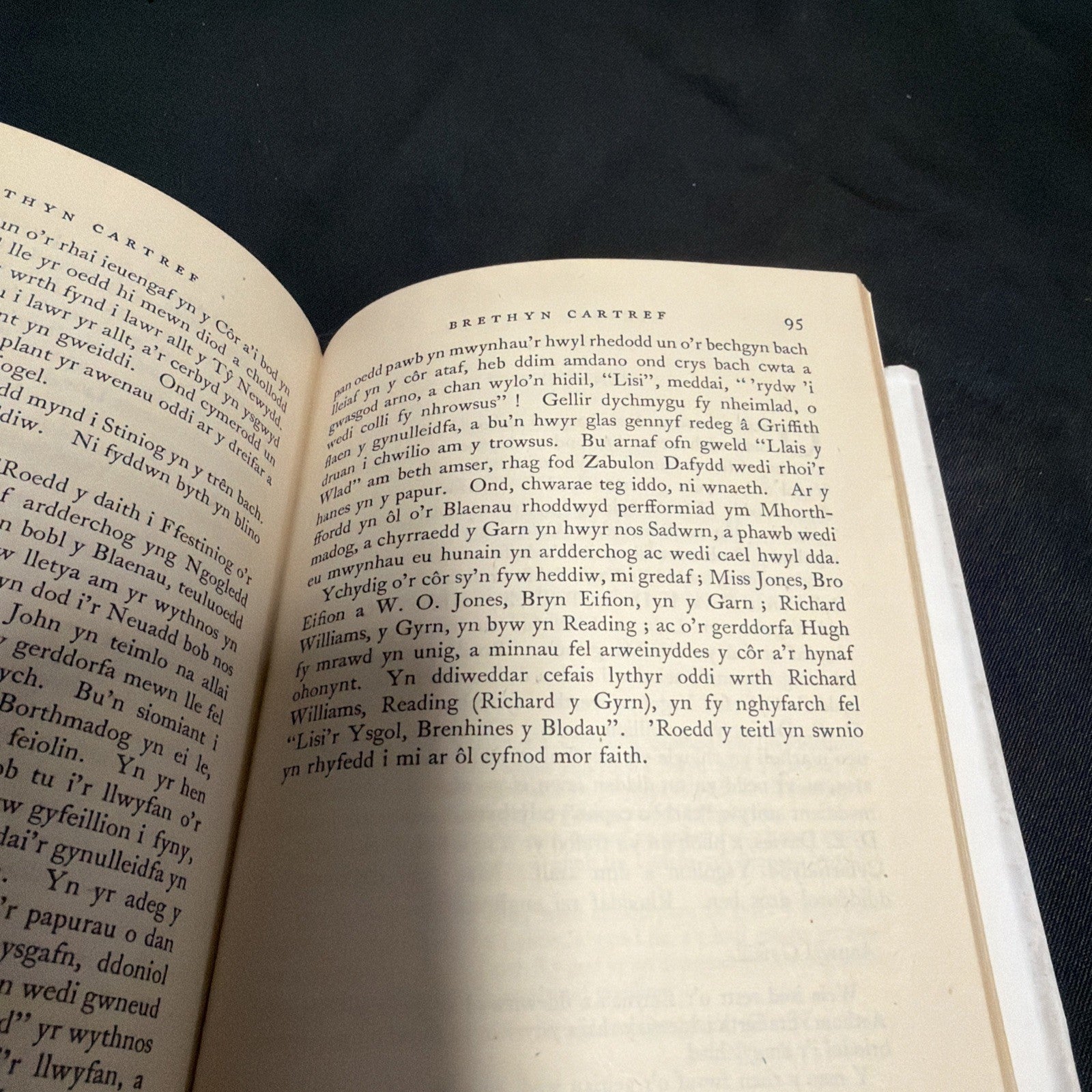 Brethyn Cartref, Elizabeth Williams - Welsh Language book - (1898)