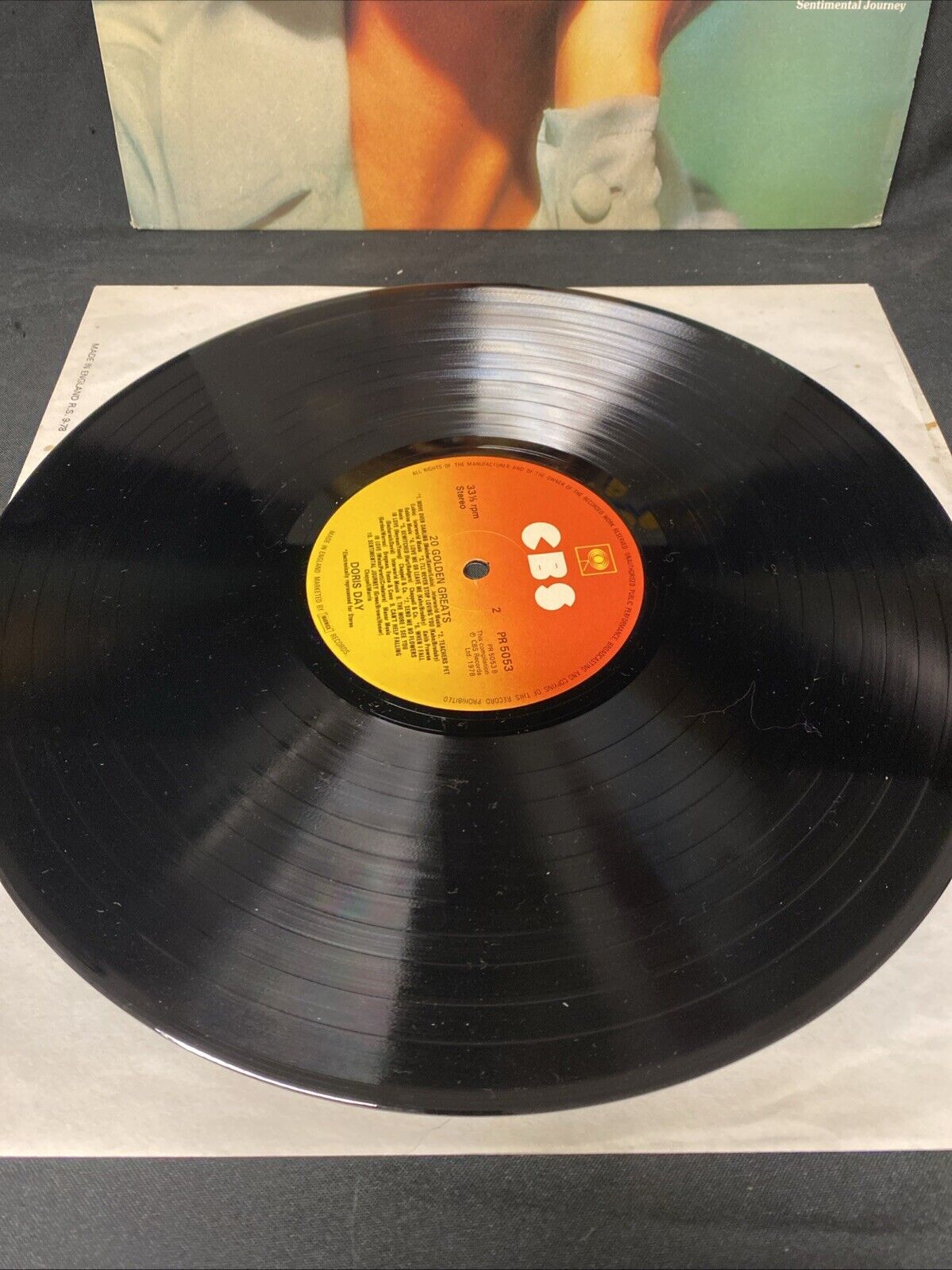 VINYL RECORD - Doris Day 20 Golden Greats 1978 Ex Cond -PR5053 -(5682)