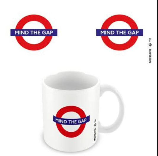 MUG Boxed Ceramic - Transport For London TFL, Mind The Gap