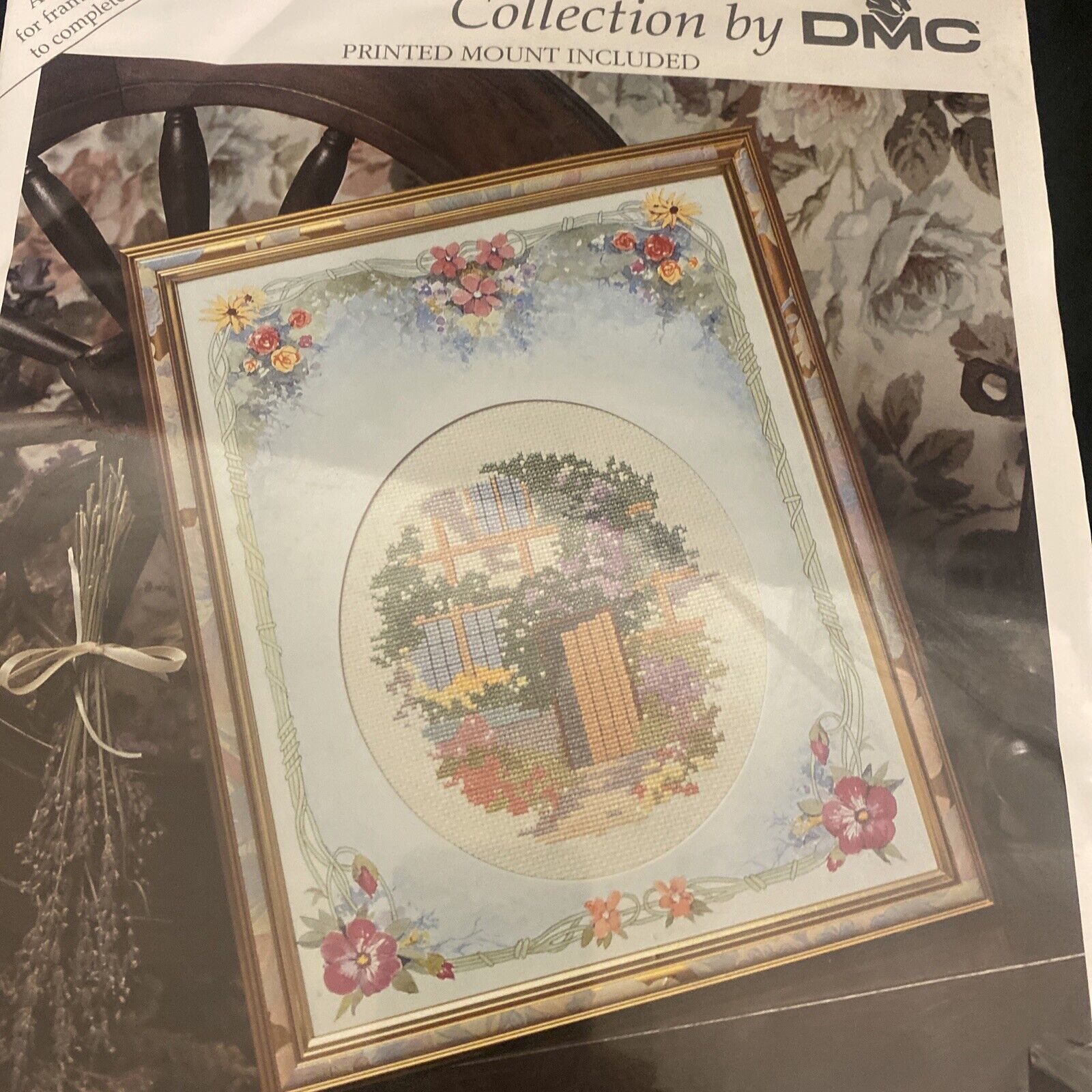 Cross Stitch Vintage DMC 14ct Aide "Mattie's Cottage" NEW Unused - (9107)