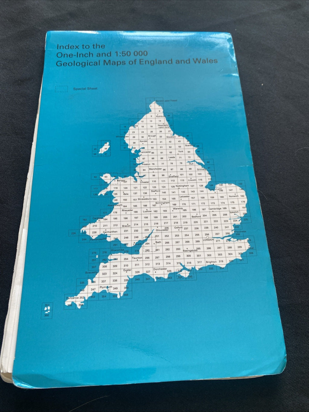 British Geological Survey Solid and Drift Edition Map Shaftesbury 1:50 sc (1306)