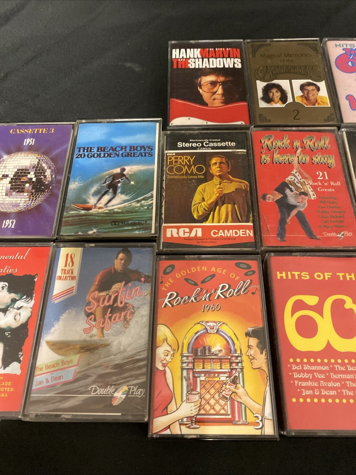 20 Cassette tapes Mainly 50's / 60's / 70's Bucks Fizz Como Cochran - (1741)