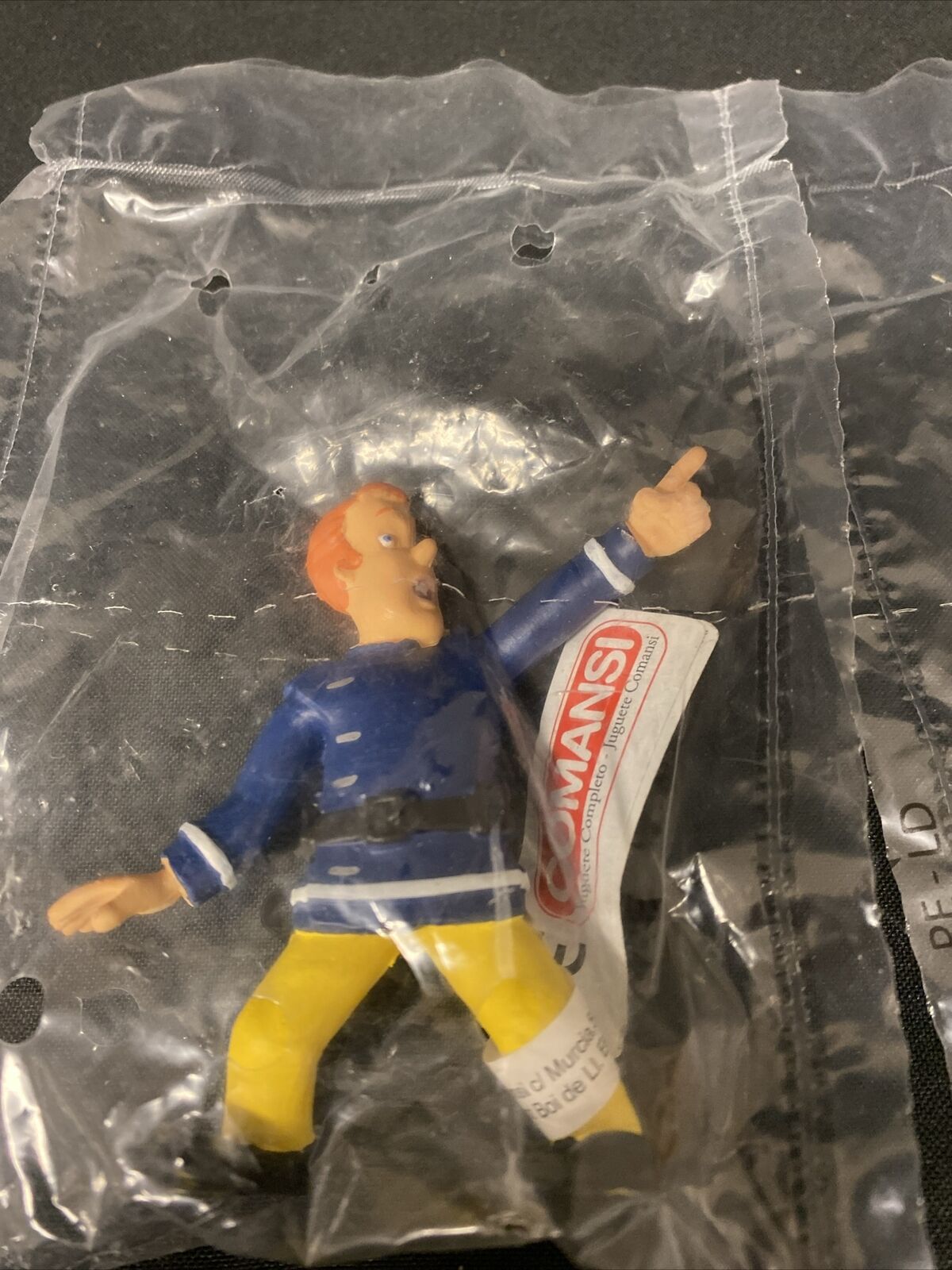 Comansi Spain 2 x Fireman Sam Figures Cake Toppers Brand New - (5020)