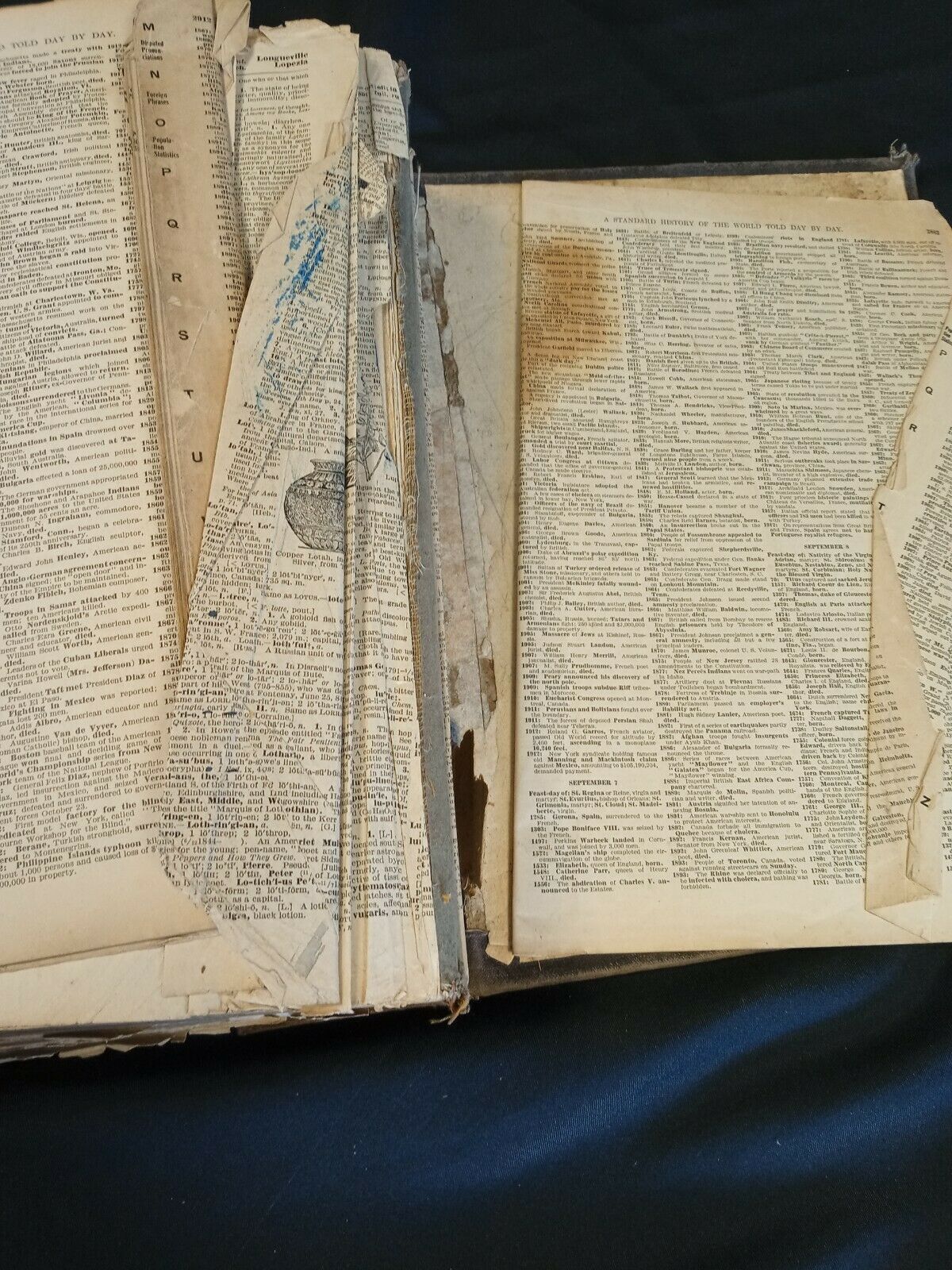 The New Standard English Dictionary M-Z Pre 1920 Waverley -(7842)