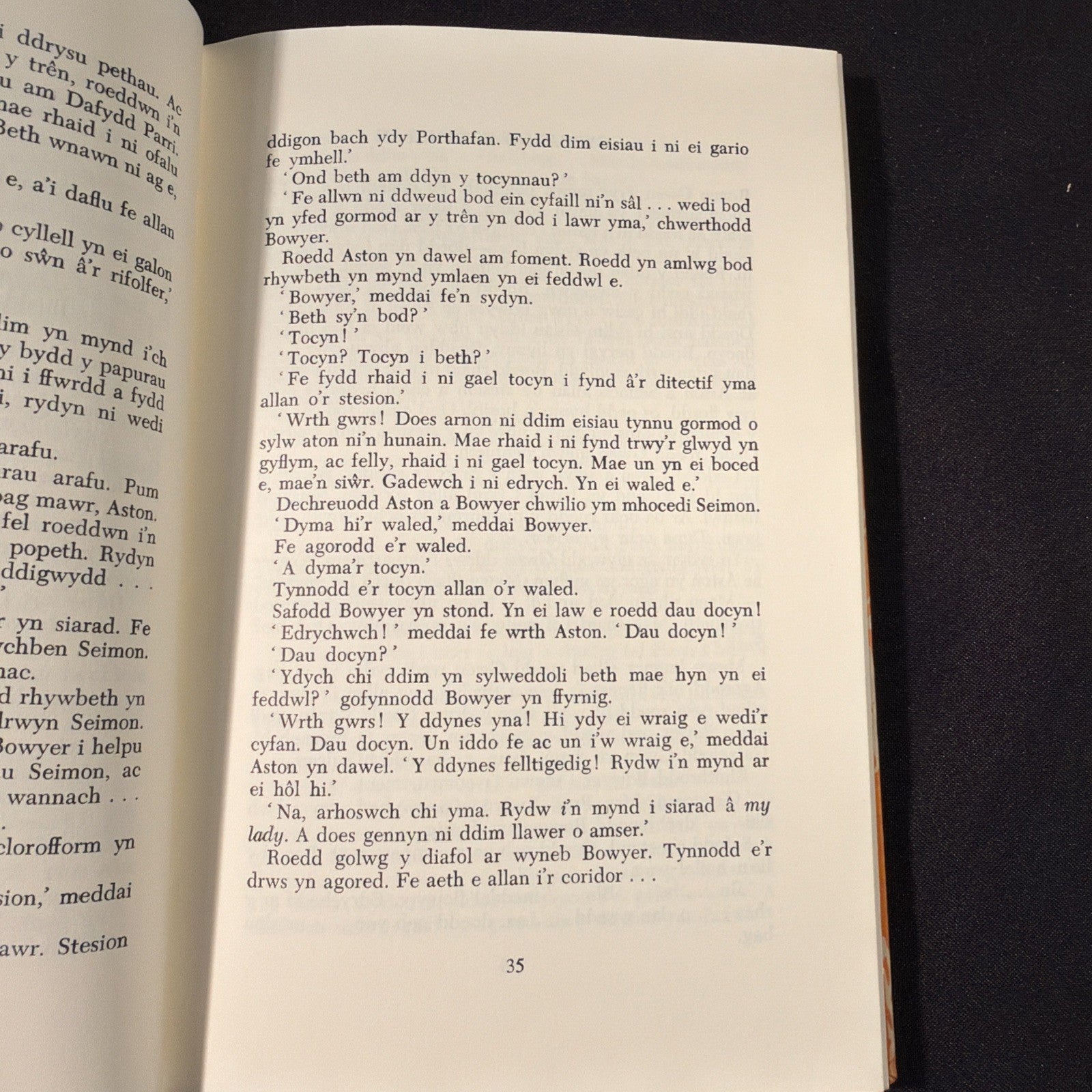 Noson Ym Mis Medi, Ivor Owen, A tale for welsh learners - Welsh Language book - (1874)