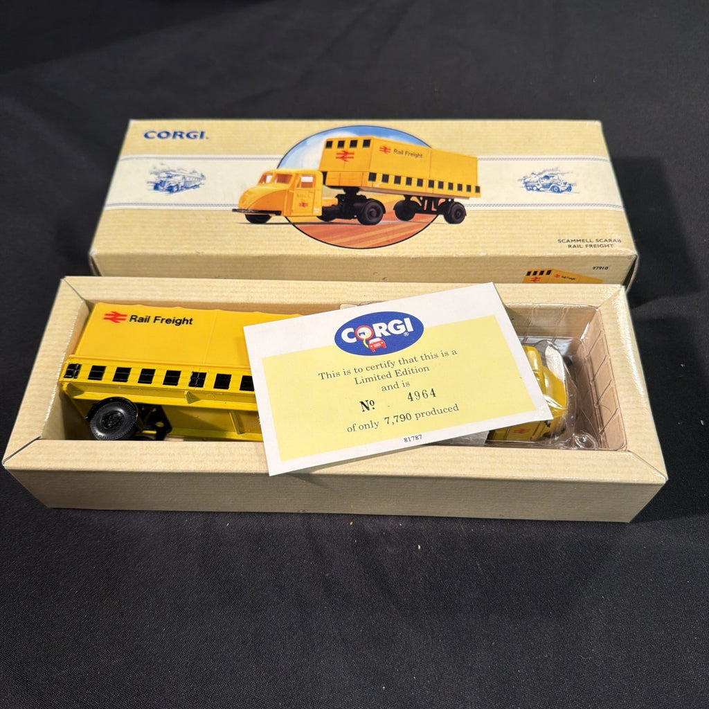 CORGI Classic Scammell Scarab 97910 Rail Freight LE #4964 of #7790 1993 - (2043)