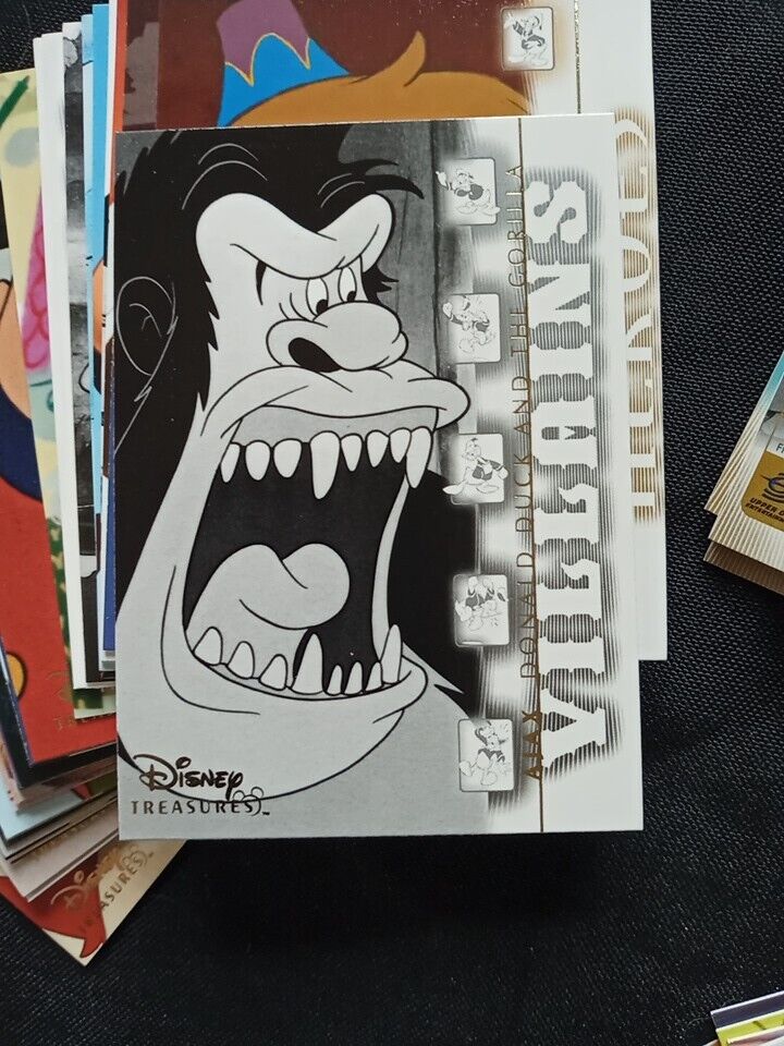 Upper Deck 2003 Disney Treasures Series Set x71 different Trading Cards -(5742)