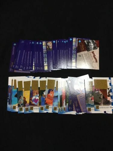 Upper Deck Disney Treasures S3 Trading cards x 47 inc Pooh Silly Aladdin -(6300)