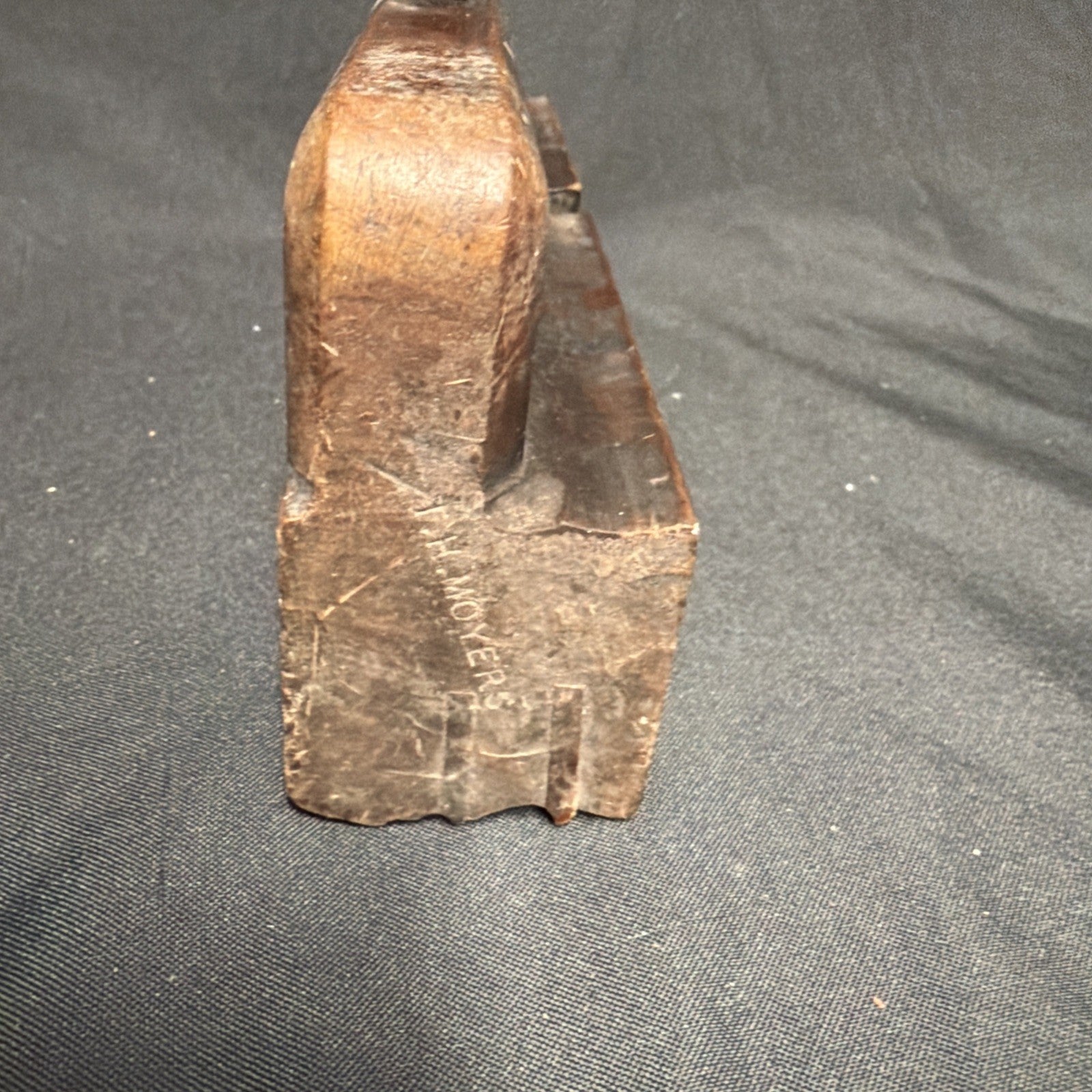 Antique British Wooden Moulding Plane 9.5" J. Clarke, Liverpool - (1940)